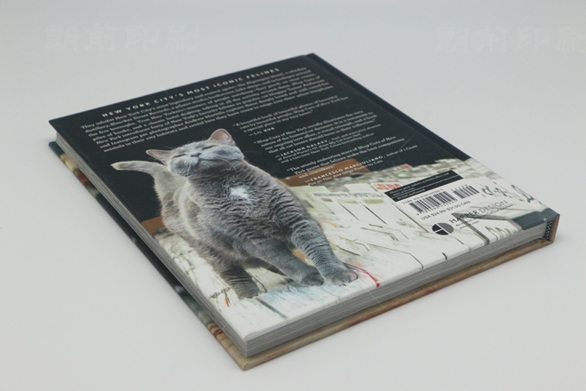 SHOP CATS 硬壳方脊精装书印刷