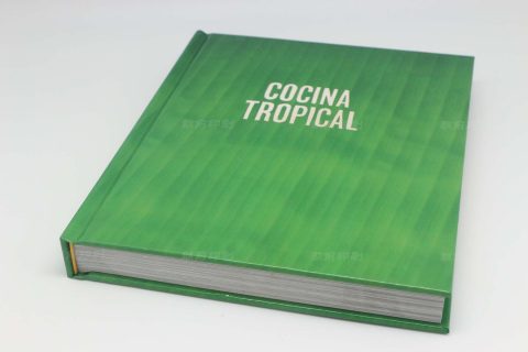 方脊-硬壳 COCINA TROPICAL精装画册印刷