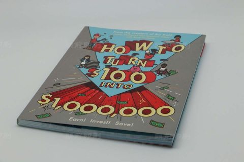 把100变成100万锁线胶装画册印刷