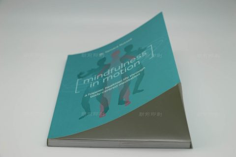正在运动锁线胶装画册印刷
