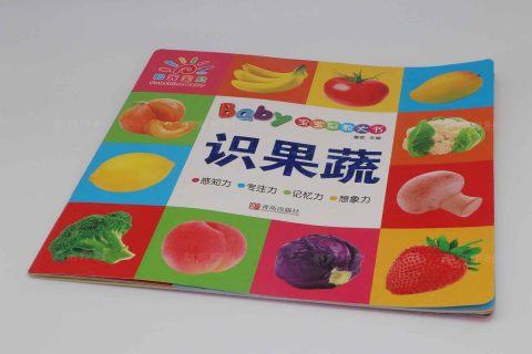 识果蔬 骑马钉儿童读物印刷