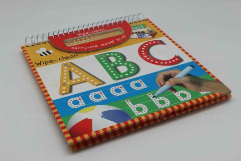 ABC儿童圈装画册印刷
