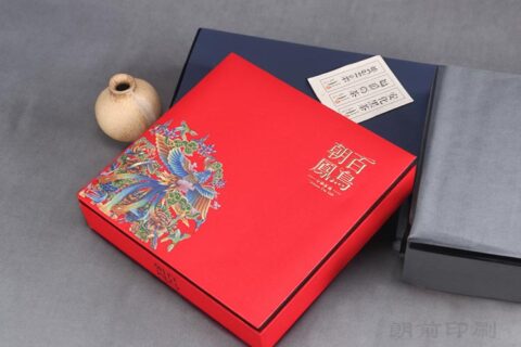 百鸟朝凤天地盖礼盒